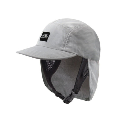 Ocean &amp; Earth Indo 5 Panel Legionnaire Surf Cap in Grey