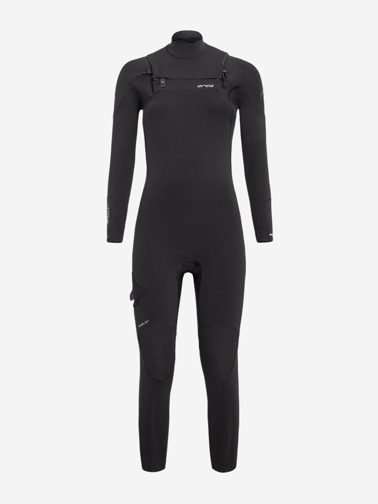 Orca Tango 5/4mm Womens Chest Zip Surf Wetsuit -  Black