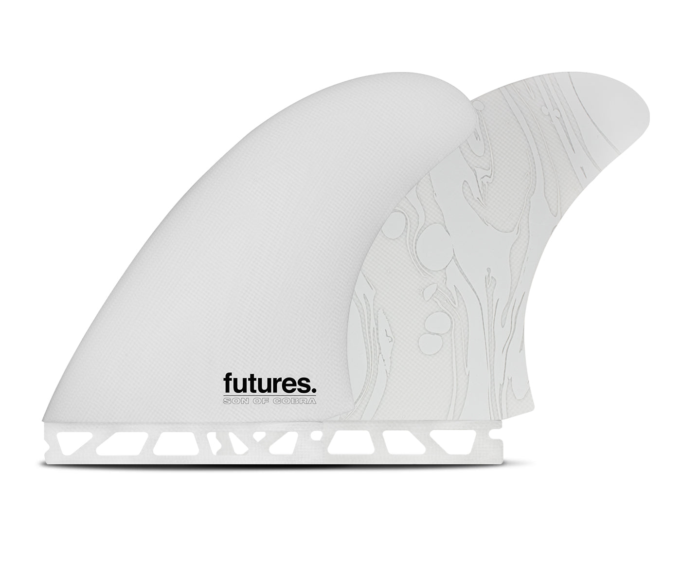 Futures Son Of Cobra Twin Fins - Grey