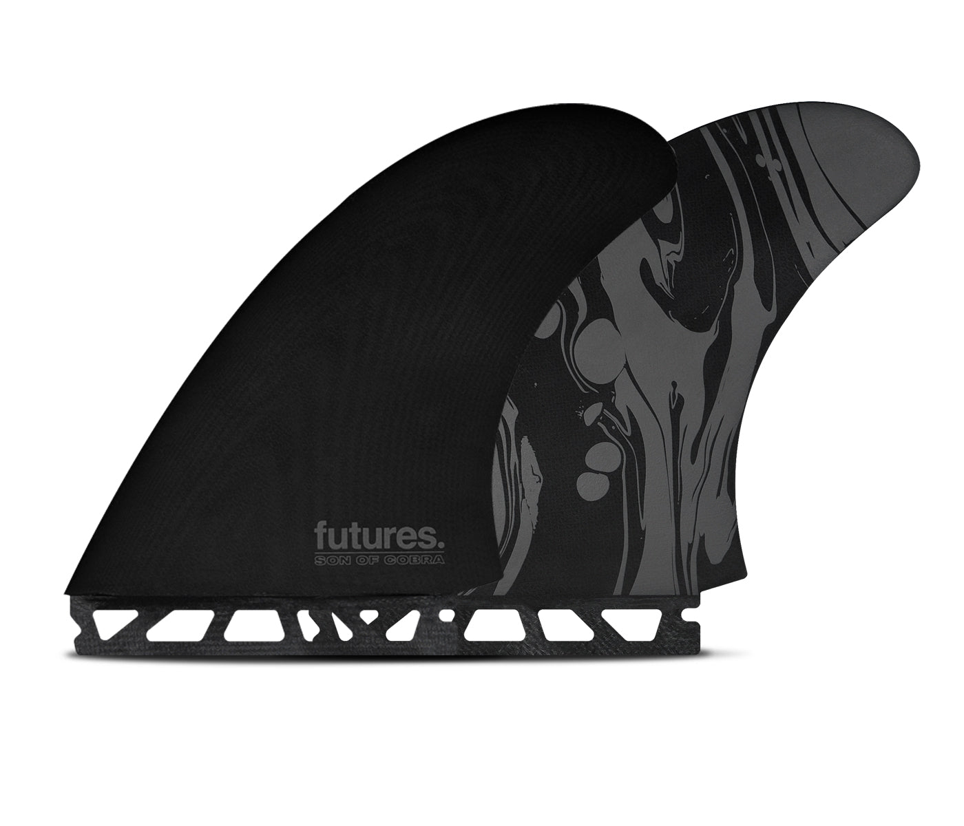 Futures Son Of Cobra Twin Fins - Black