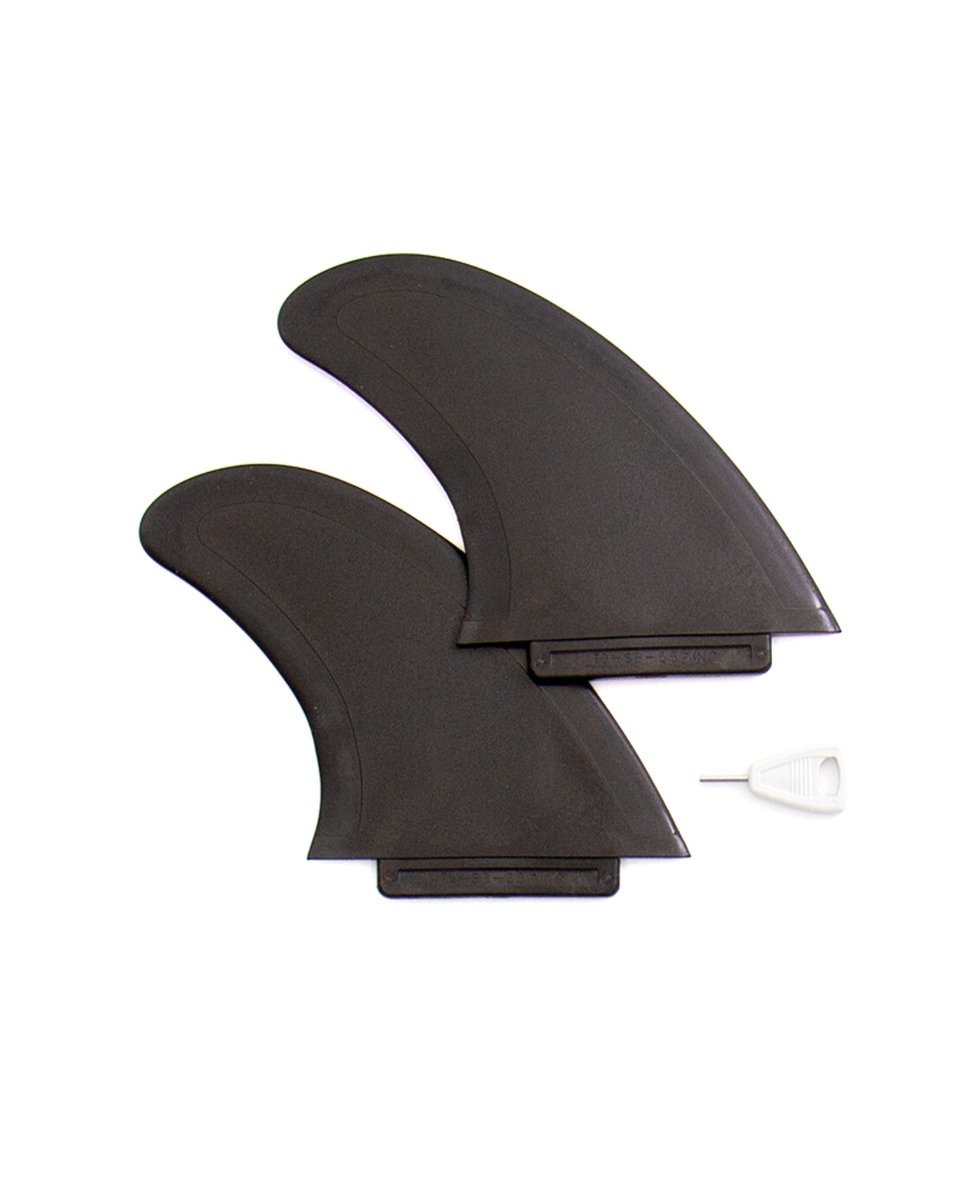 Ocean & Earth 5ft 6 MR Ezi Rider Twin Fin Foam Surfboard - Rasta
