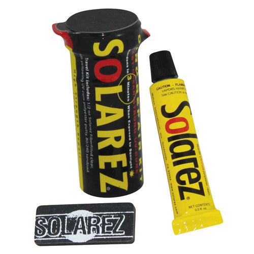 Solarez Mini Travel PU Surfboard Repair Kit