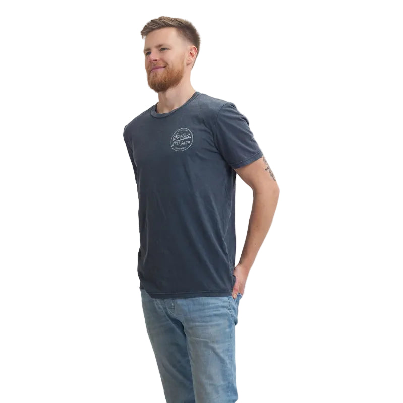 Sorted Surf Shop Circle Unisex T-Shirt - Blue