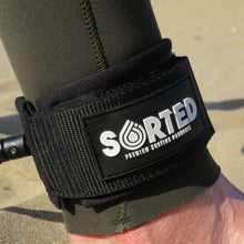Sorted Surf Shop 6ft Surfboard Leash - Black - Close Up