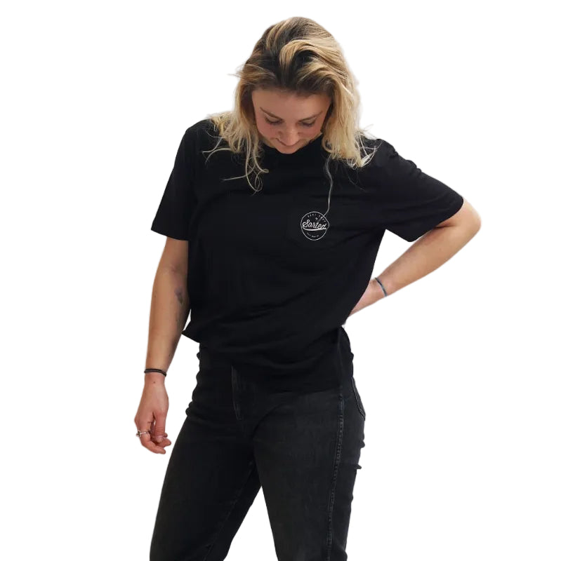 Sorted Surf Shop Unisex Classic Pocket T-Shirt - Black