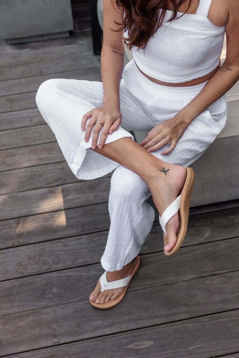 Reef Women's Santa Ana Flip-Flops - Cloud