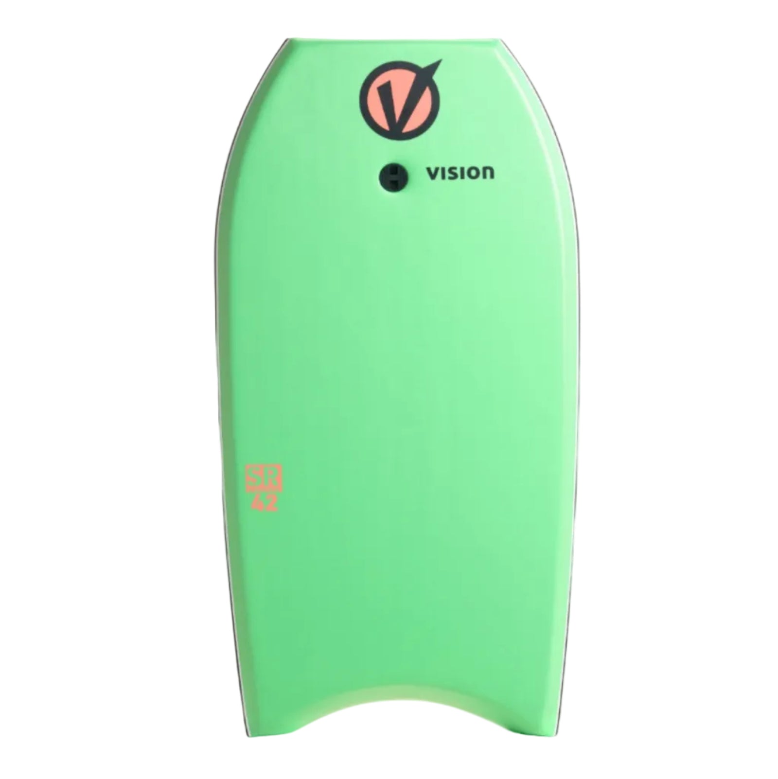Vision SR Bodyboard - Lime / Warm Red
