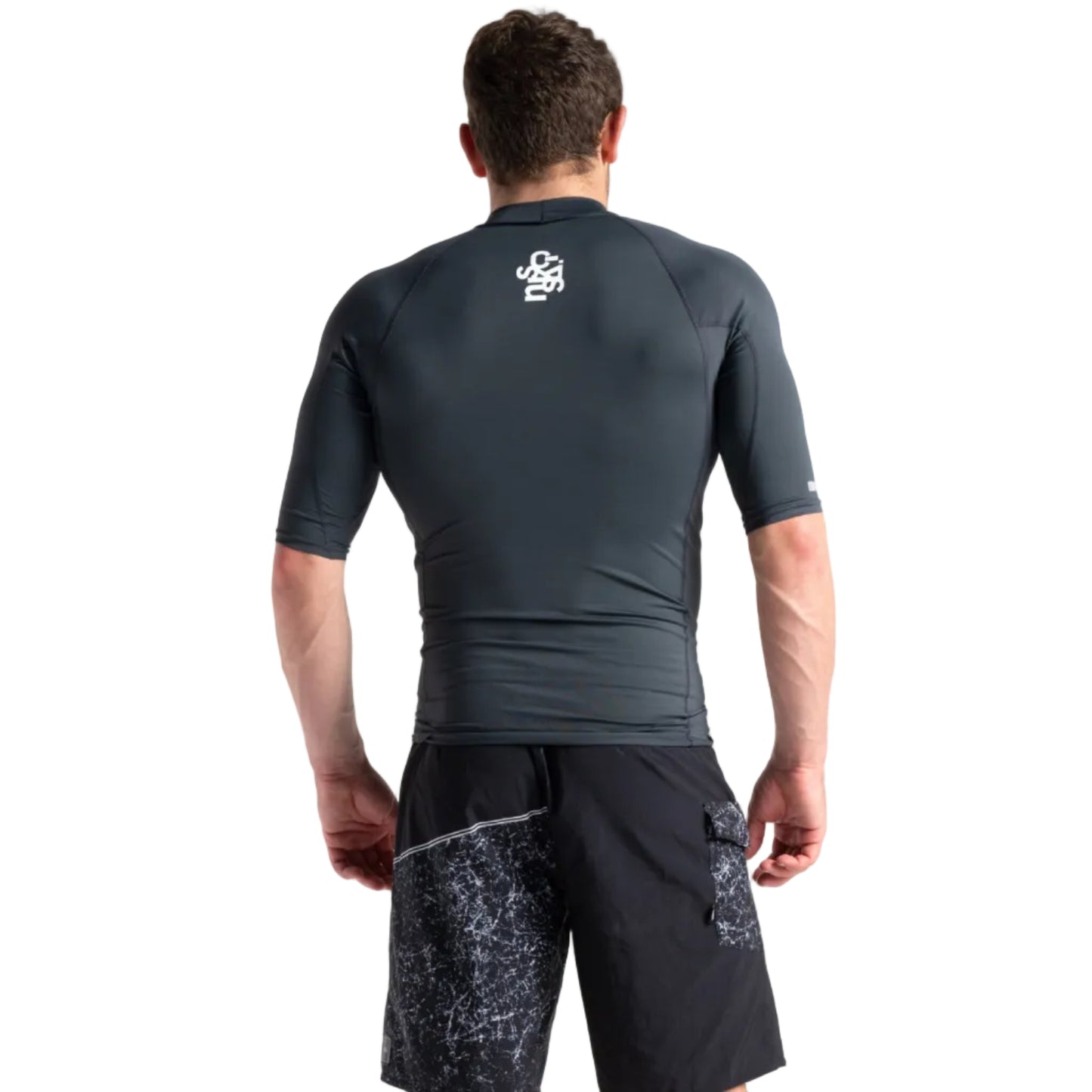 C-Skins UV Basics Men's Short Sleeve Vest in grey