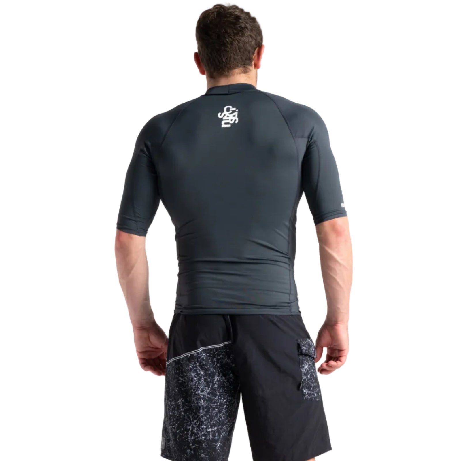 C-Skins UV Basics Men's Short Sleeve Vest in grey
