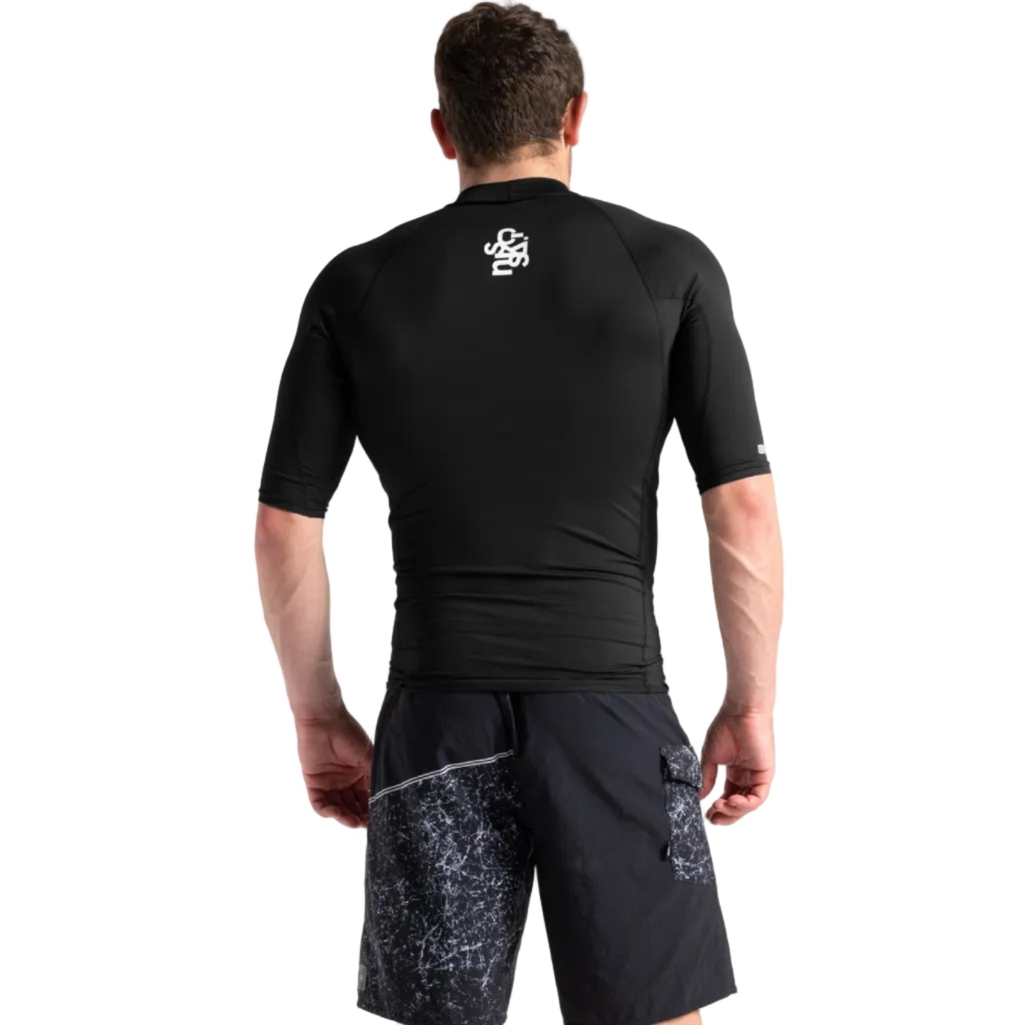 C-Skins UV Basics Men's Short Sleeve Vest in black
