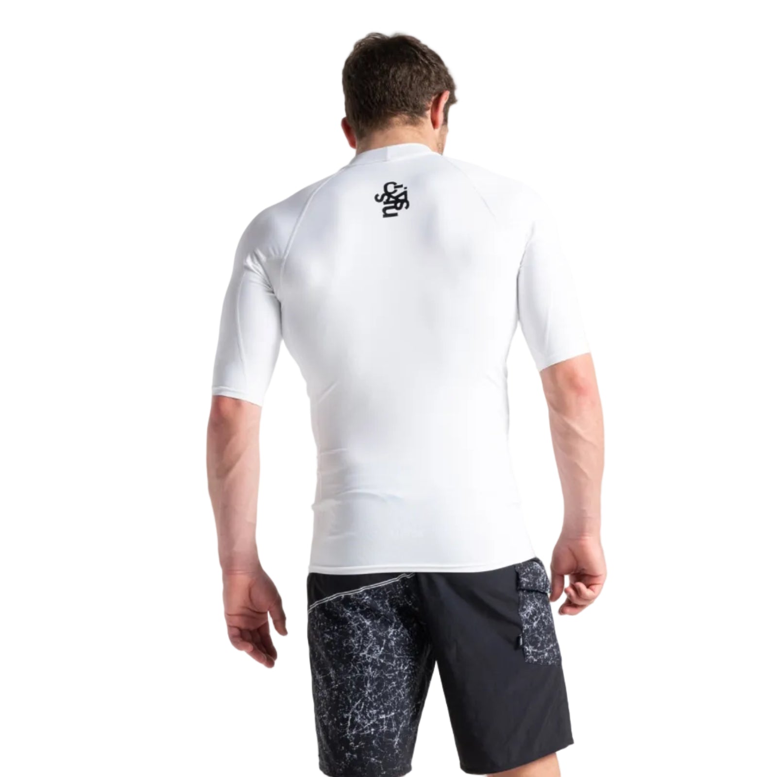 C-Skins UV Basics Men's Short Sleeve Vest in white