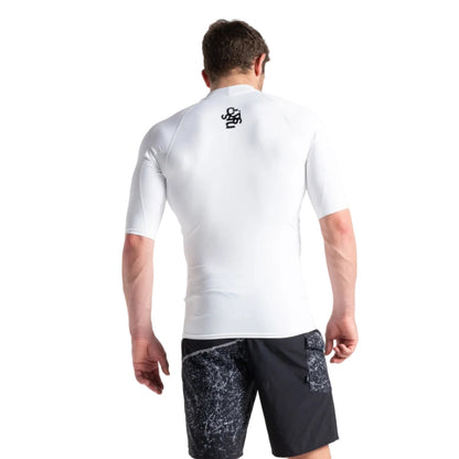 C-Skins UV Basics Men's Short Sleeve Vest in white