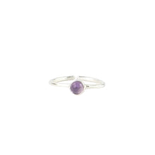 Pineapple Island Lapis Lazuli Adjustable Silver Plated Ring