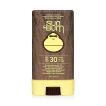 Sun Bum Original SPF 30 Sunscreen Face Stick label