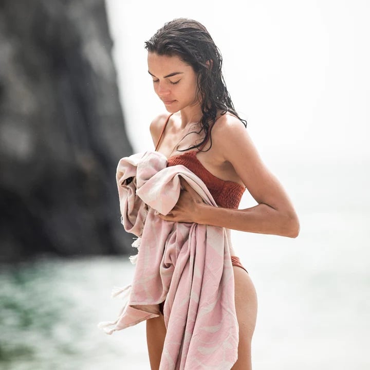 Slowtide Tarovine Rose Turkish Towel