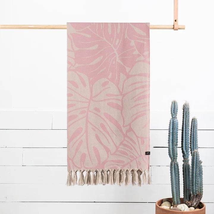Slowtide Tarovine Rose Turkish Towel