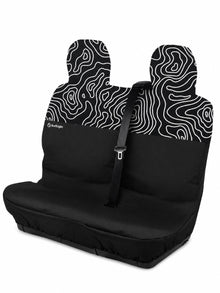 Surflogic Double Car Seat Cover - Isobars