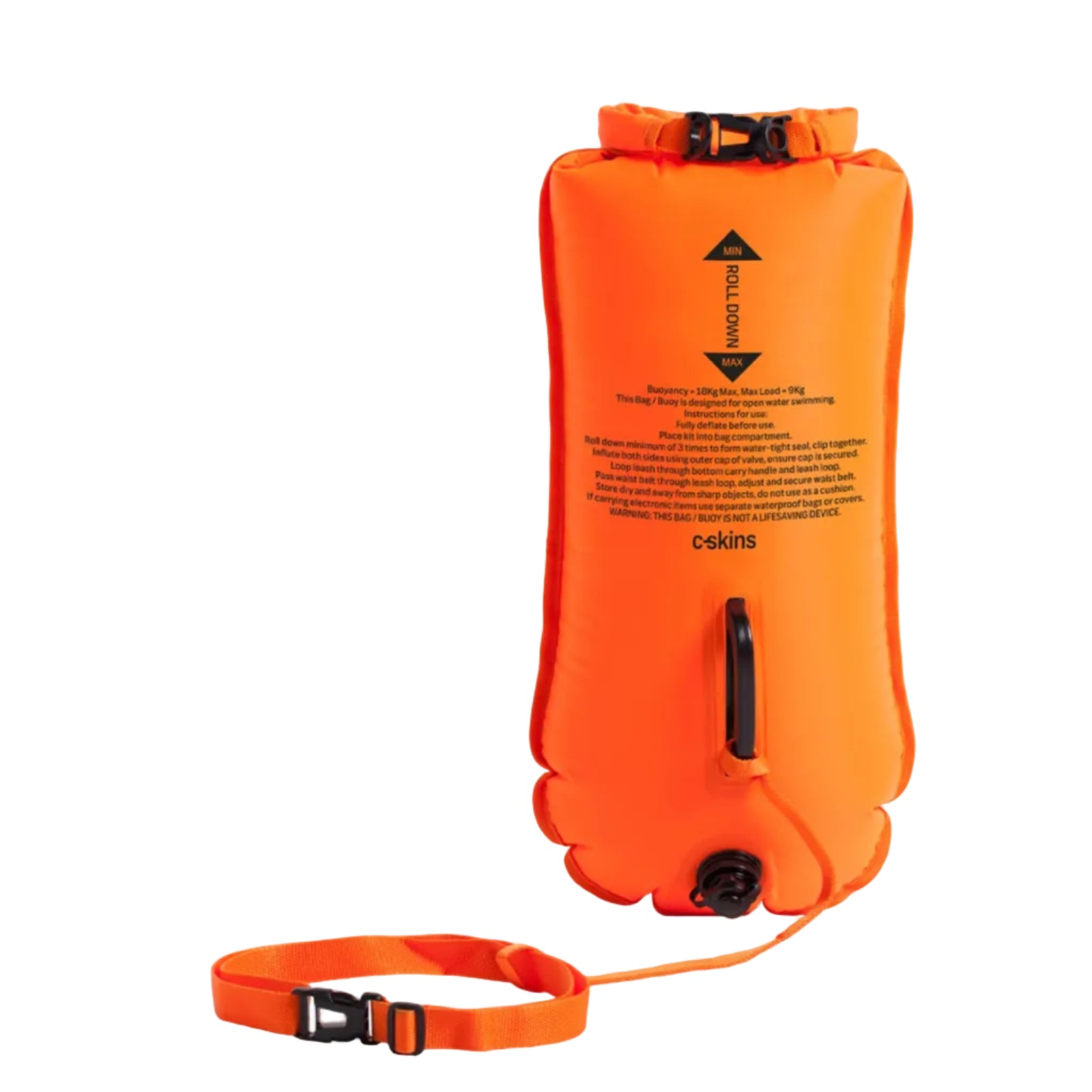 C-Skins Swim Research 28L Buoy / Dry Bag - Orange