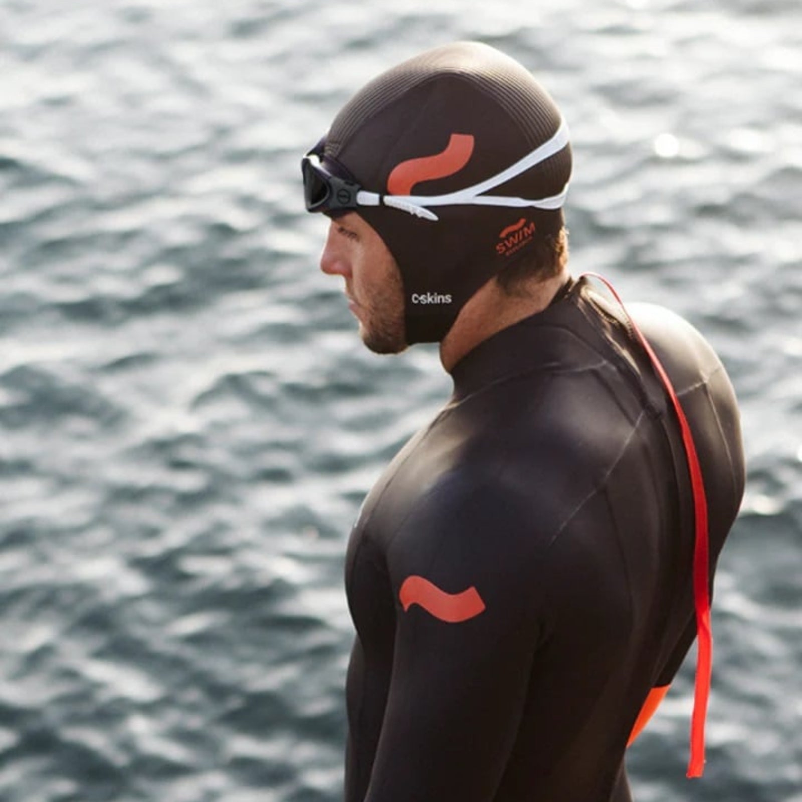 C-Skins Research Freedom 3mm Swim Cap - Black