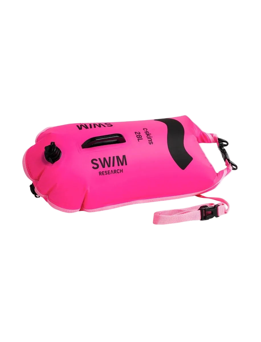 C Skins Swim Research 28L Buoy / Dry Bag in Pink