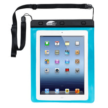 Hydramate Swimcell Large  Tablet Case 2021 - Blue - Front With Tablet inside