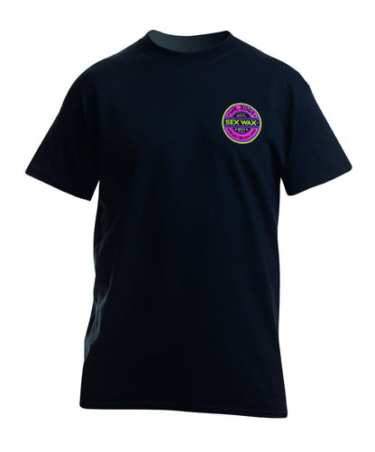 Sex Wax Fluro Tee Shirt - Black