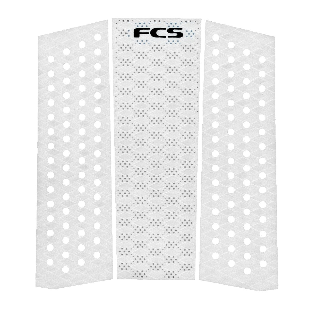 FCS T3 Mid Traction Pad - White
