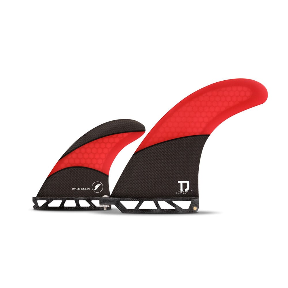 Futures Taylor Jensen 2+1 Carbon Fins - Red