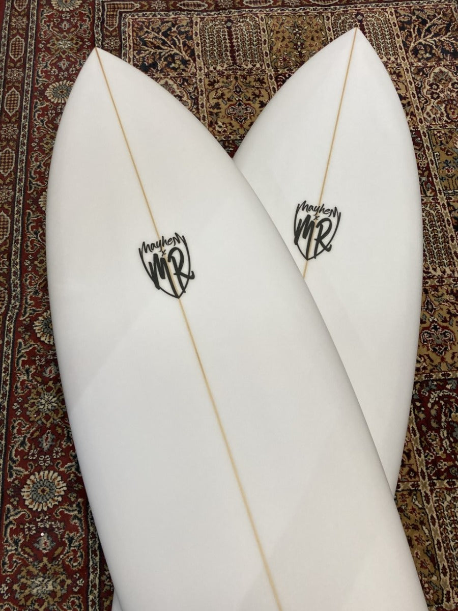Lost X MR California Twin 6'1" Surfboard - FCS II