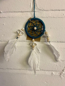 Pineapple Island Macrame Dreamcatcher in White