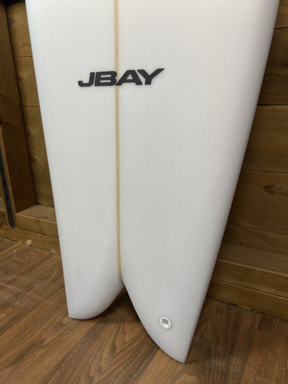 Rebel Retro Fish Surfboard - White