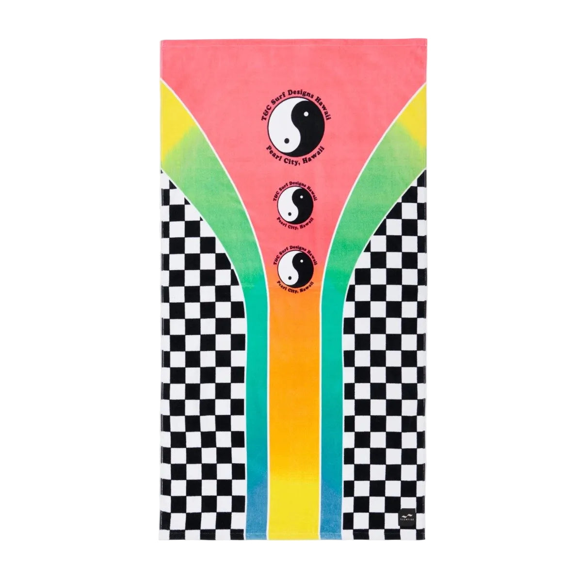 Slowtide Town & Country Beach Towel - Guava