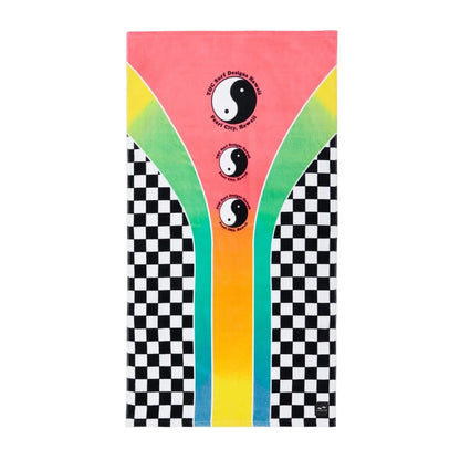 Slowtide Town & Country Beach Towel - Guava