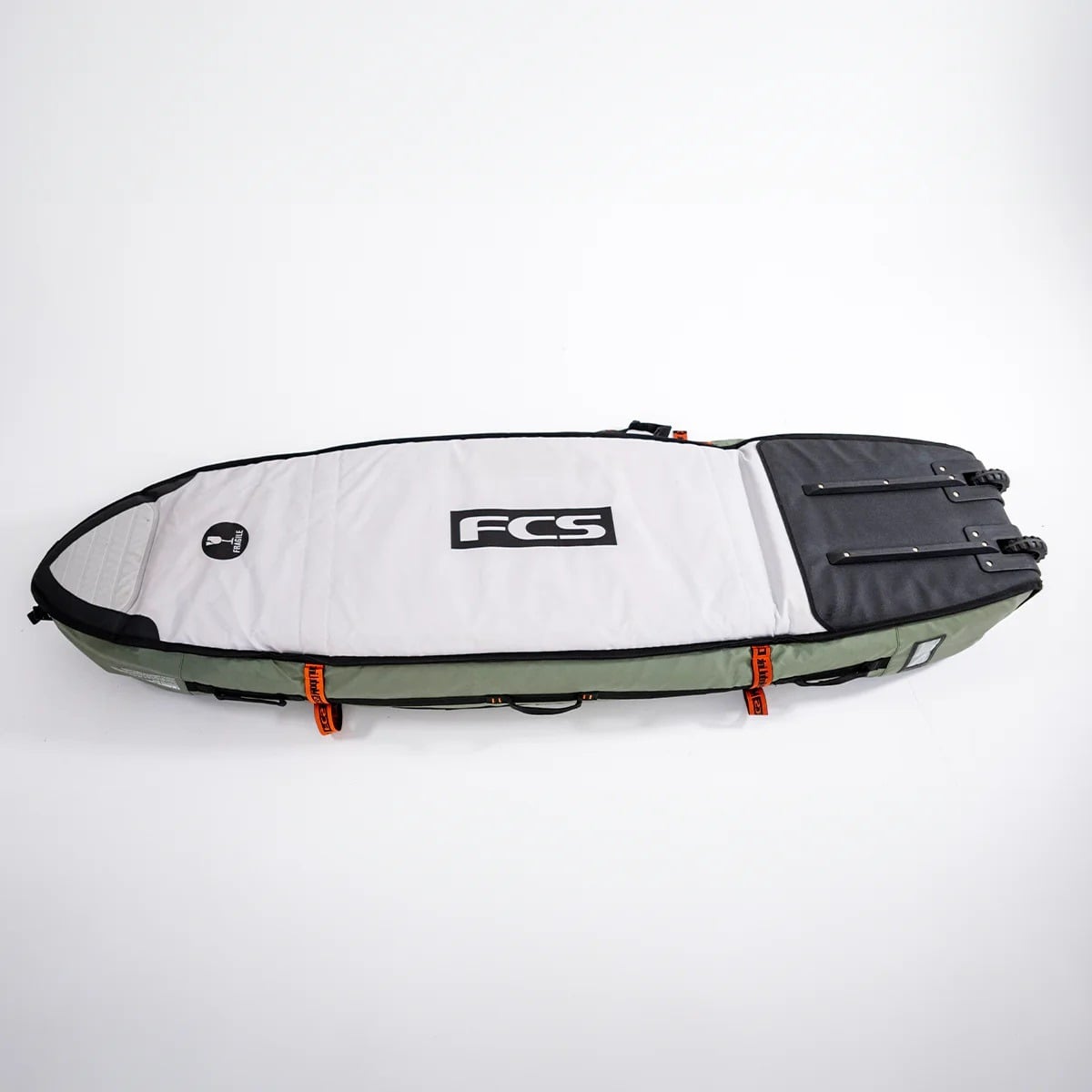 FCS Travel 3W Shortboard/Fish Wheelie Board Bag - Alpine