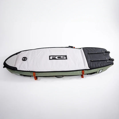 FCS Travel 3W Shortboard/Fish Wheelie Board Bag - Alpine