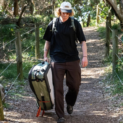 FCS Travel 3W Shortboard/Fish Wheelie Board Bag - Alpine