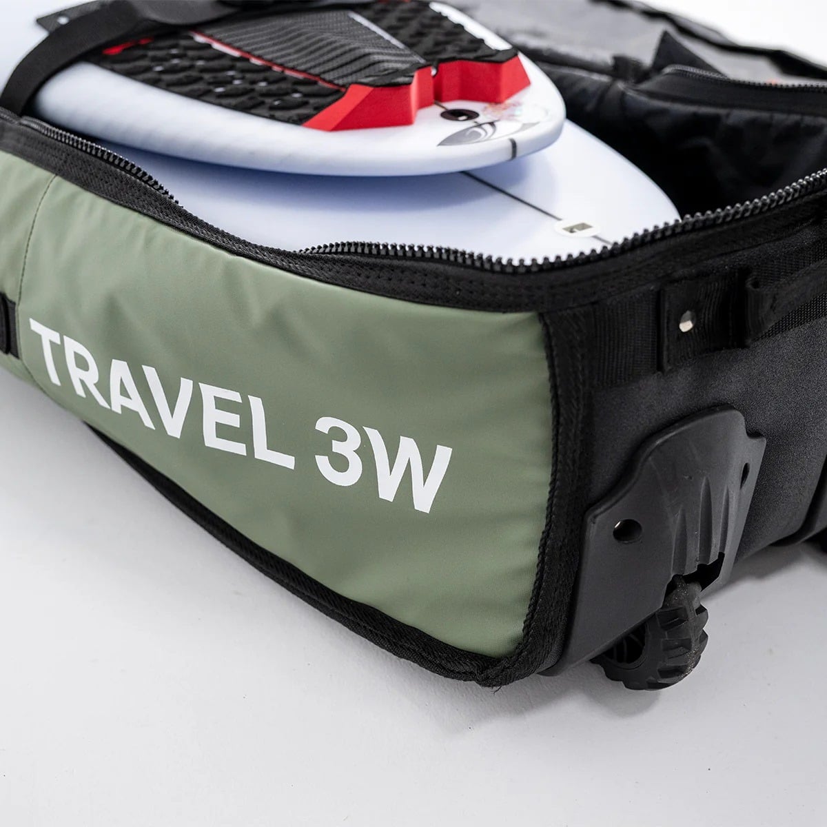 FCS Travel 3W Shortboard/Fish Wheelie Board Bag - Alpine