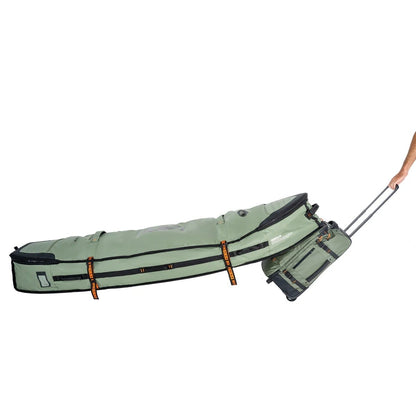 FCS Travel 3W Shortboard/Fish Wheelie Board Bag - Alpine