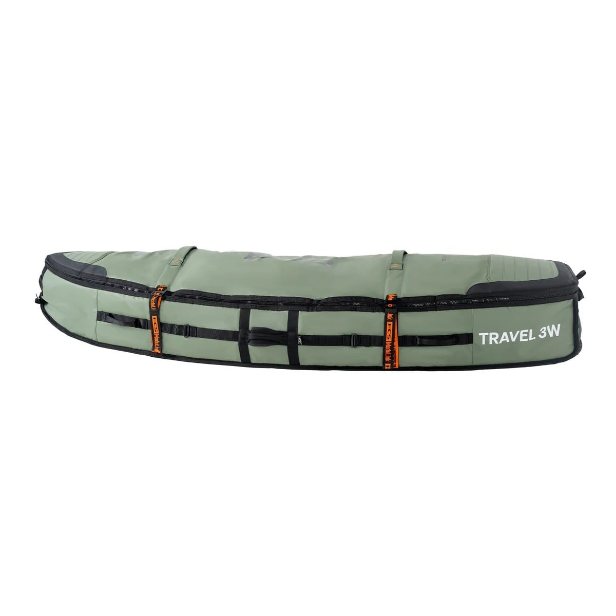 FCS Travel 3W Shortboard/Fish Wheelie Board Bag - Alpine