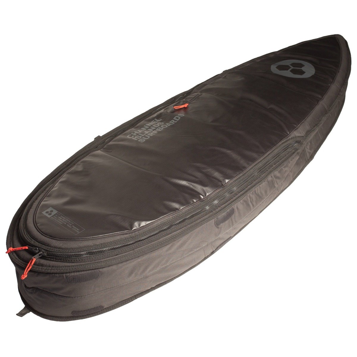 Channel Island Traveler Single/Double Shortboard Bag - Black