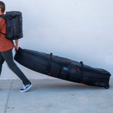 Channel Island Traveler Wheeled Quad Board Bag - Black