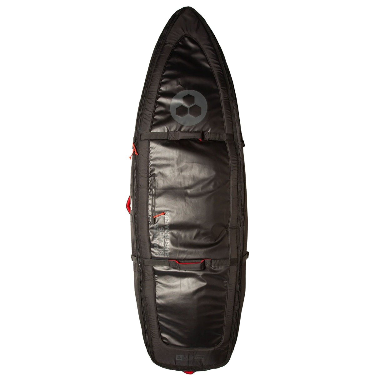 Channel Island Traveler Wheeled Quad Board Bag - Black