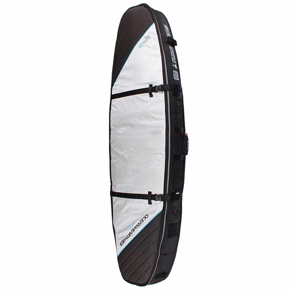 Ocean and Earth 7'6" Triple Short Board Cover - Silver
