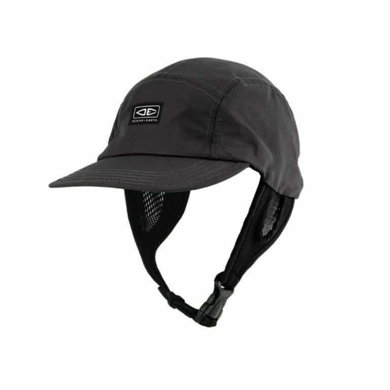 Ocean and Earth Ulu Surf Cap in Black - Full View