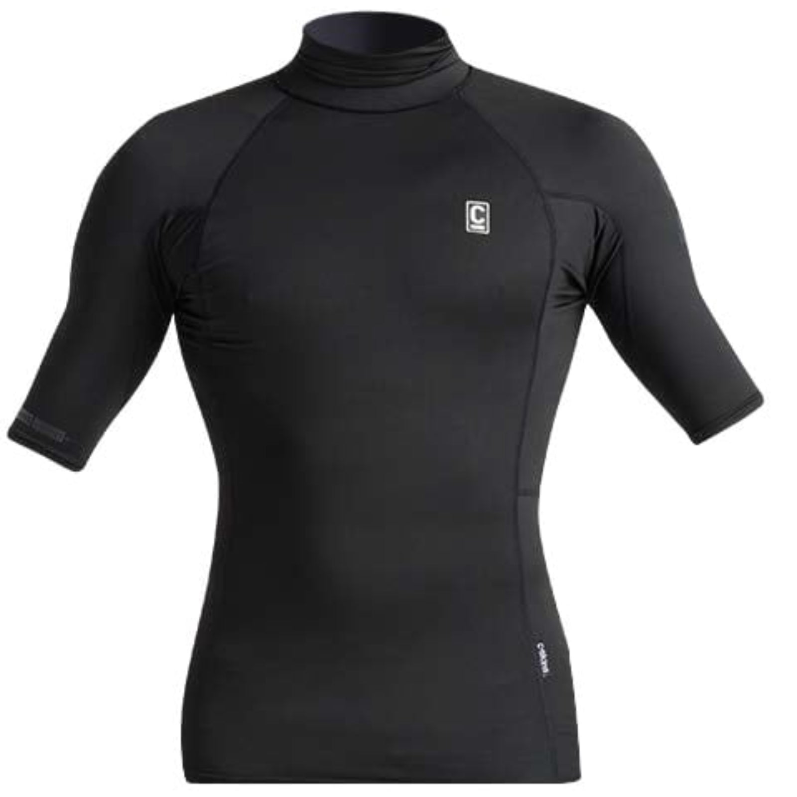 C Skins NuWave Rash X Mens Rash Vest in Black