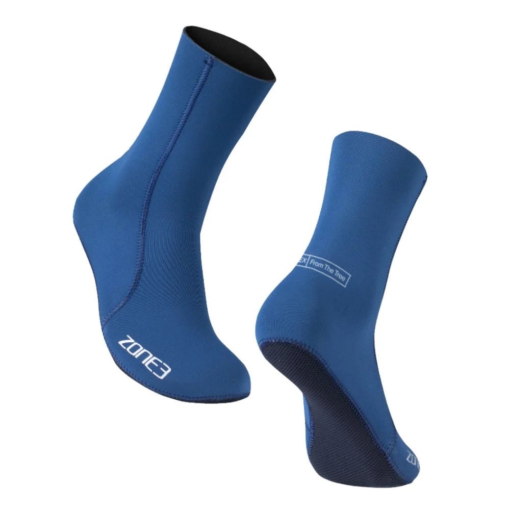 Zone3 Yulex Swim Socks in Navy