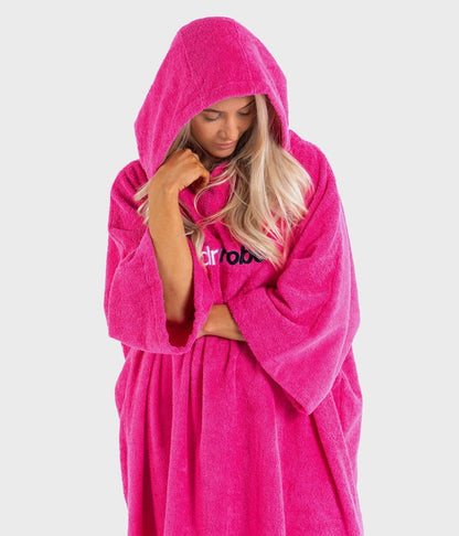 Dryrobe Organic Changing Towel Robe - Pink