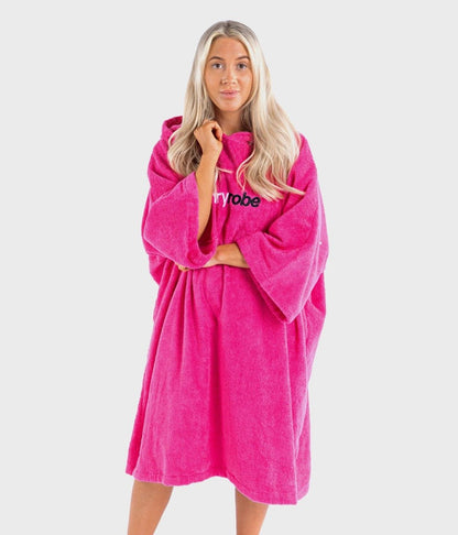 Dryrobe Organic Changing Towel - Pink