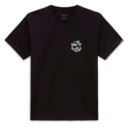 Vans Classic Mini Dual Palm Mens Short Sleeve T-Shirt - Black/Iceberg Green