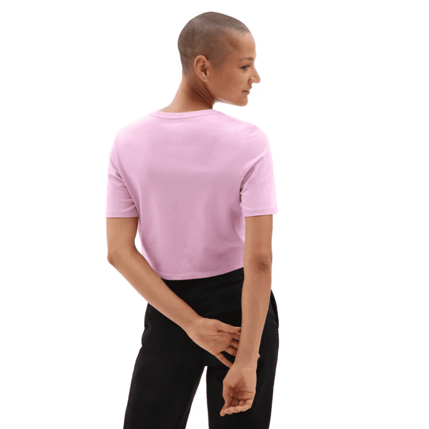 Vans Flying V Crop Crew Sport Womens Tee - Orchid - Back